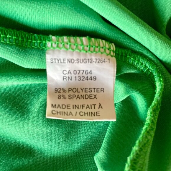 Bedo Green Wrap Dress - Picture 11 of 11